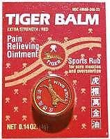 Tiger Balm Tiger Balm красная карманная банка бальзам повышенной прочности 4 г 1990₽