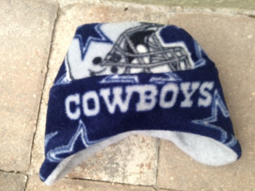 Dallas Cowboys Ear Flap Fleece Hat 