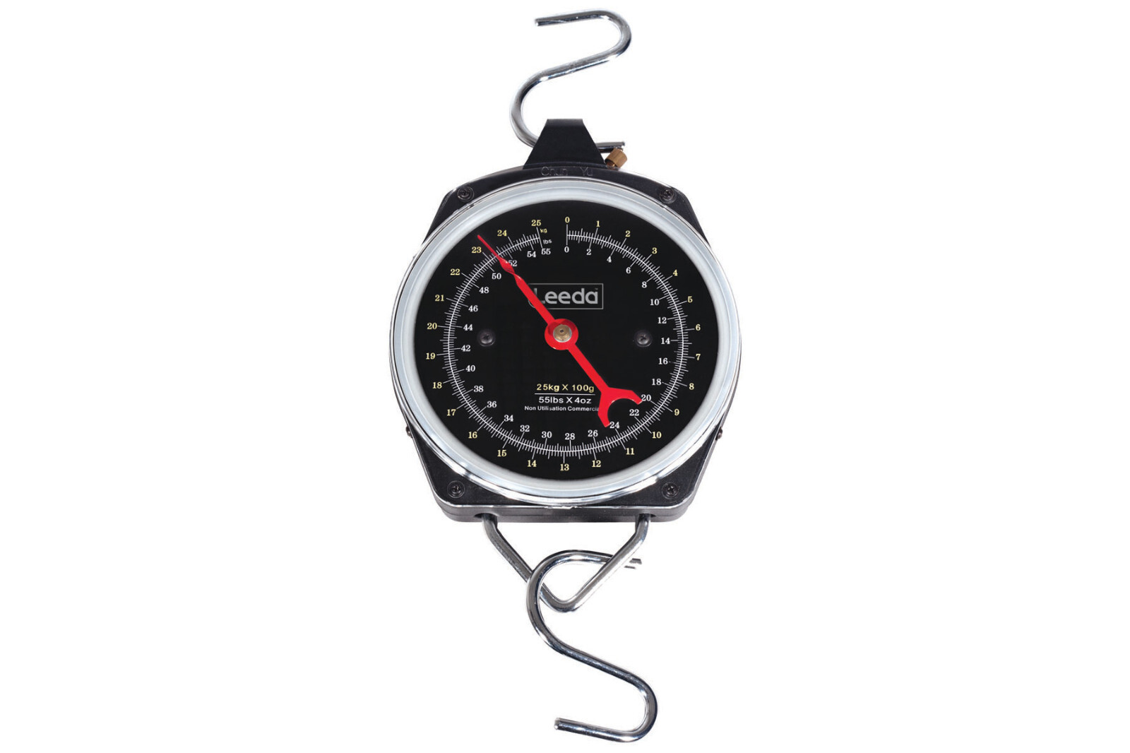 Leeda Dial Scales 25kg/55Lb Carp Fishing Dial Scales NEW - G7301