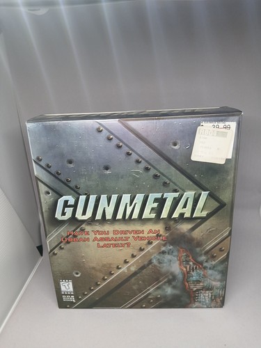 Gunmetal - PC Big Box Mad Genius Actionspiel 1998 - Neu Sealed