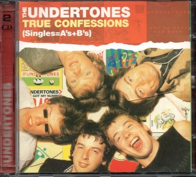 THE UNDERTONES - True Confessions (Singles = A's + B's) - 2xCD Album *Best Of*