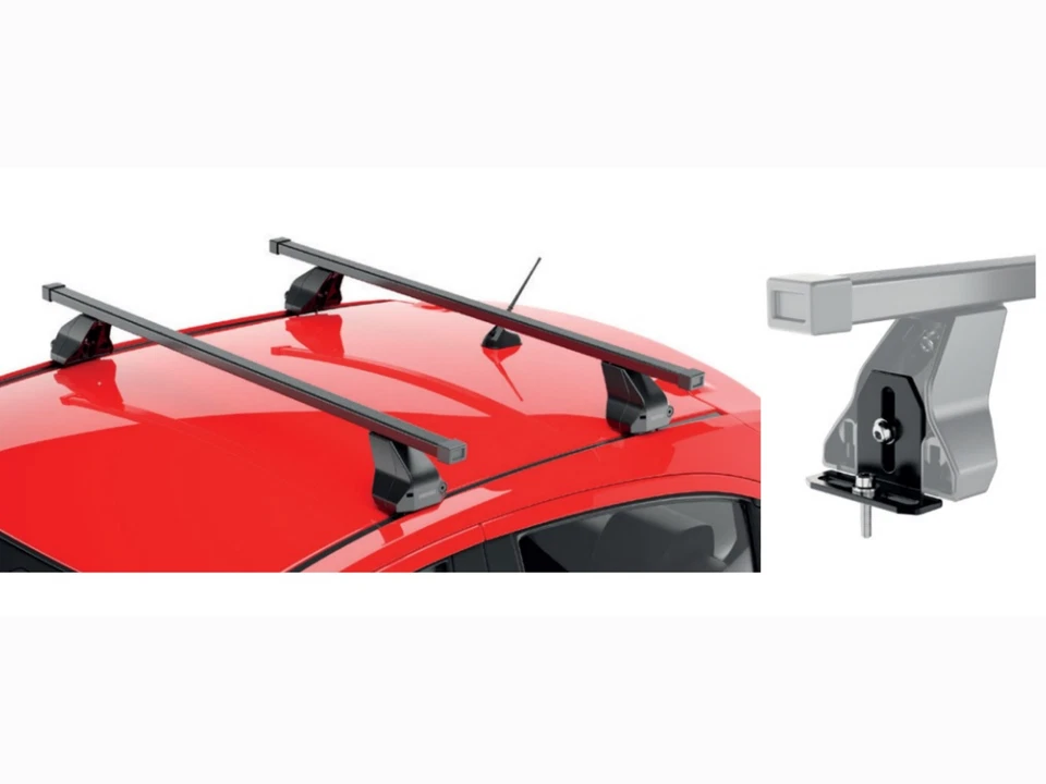 BARRE PORTATUTTO PER LAND ROVER EVOQUE (L538) 5 PORTE 2011-2018 MENABO NERE - Immagine 3 di 4