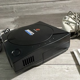 SEGA Sports Dreamcast Black Console HKT-3020 Bundle: Controller & Cords + Game
