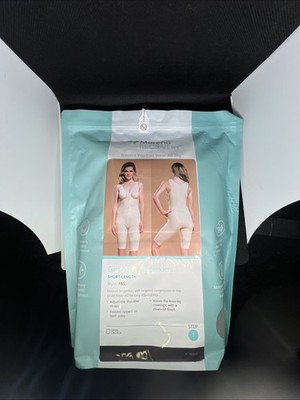 marena recovery compression Girdle With Suspenders Short Length 4xL Step 1