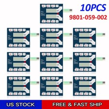 10 PCS for Dexter Stack Dryer Computer Bottom Touch Pad  9801-059-002
