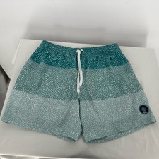 Chubbies The Whale Sharks Lined Swim Trunks 5.5" Size Large EUC
