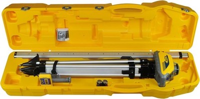 Laser Level Kit 15 Grade Rod HR320 Receiver Tripod Yellow LL100N-2 Spectra Clamp