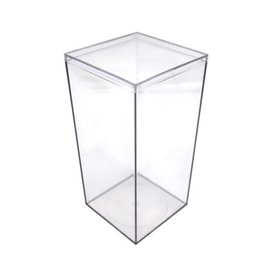 Crystal Clear Hard Plastic Display Case for Collectibles, Clear Gift Box for ...