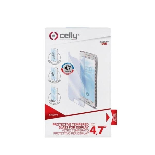 Celly Pellicola In Vetro Temperato Per IPhone 6 Plus – Trasparente, Protezione Display