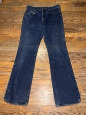 Vintage Levi’s 517 Single State Blue Denim Jeans Boot Cut Made In USA W 32x33
