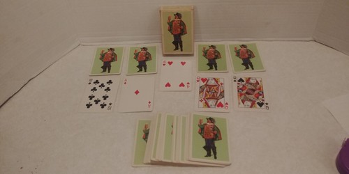 1950's Old Style Lager Playing Cards Complete Deck With Box Shelf W5