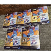 Disney Lorcana Winterspell Collection Starter Set Stitch Edition x5 SEALED