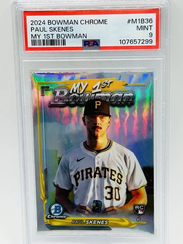 2024 Bowman Chrome My 1st Bowman #M1B36 Paul Skenes PSA 9 MINT
