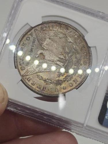 1900-O $1 MORGAN SILVER DOLLAR ☆58☆ NGC MS 63 AWESOME REVERSE!