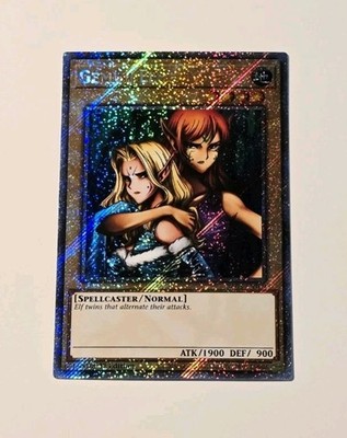 Yugioh Gemini Elf Platinum Secret Rare RA03-EN109 1st Edition NM