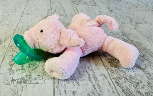 Wubbanub Mary Meyer Pink Pig Piglet Pacifier Plush Lovey