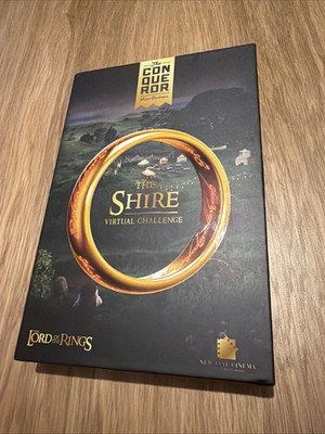 Herr der Ringe Das Auenland Virtuelle Herausforderung Eroberer Medaille mit Ring
