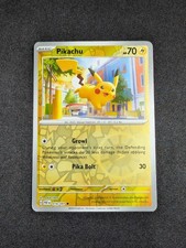 Pokemon Pikachu 018/091 Reverse Holo Sv: Paldean Fates NM