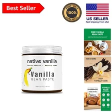 Gourmet Vanilla Bean Paste - Sustainably Sourced, 4 oz for Culinary Excellence