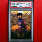 LAMINE YAMAL RC ROOKIE FUGENZ PSA 10 TOP POP 9 ONLY UEFA UCC BARCELONA RARE