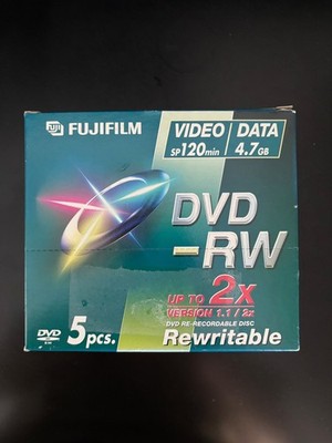 Fujifilm DVD-RW Rohlinge (5er-Pack)