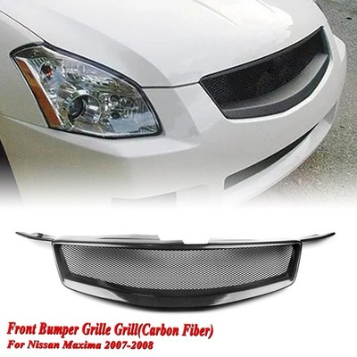 Kohlefaser Frontstoßstange Gitter Kühlergrill Netz Für Nissan Maxima 2007-2008