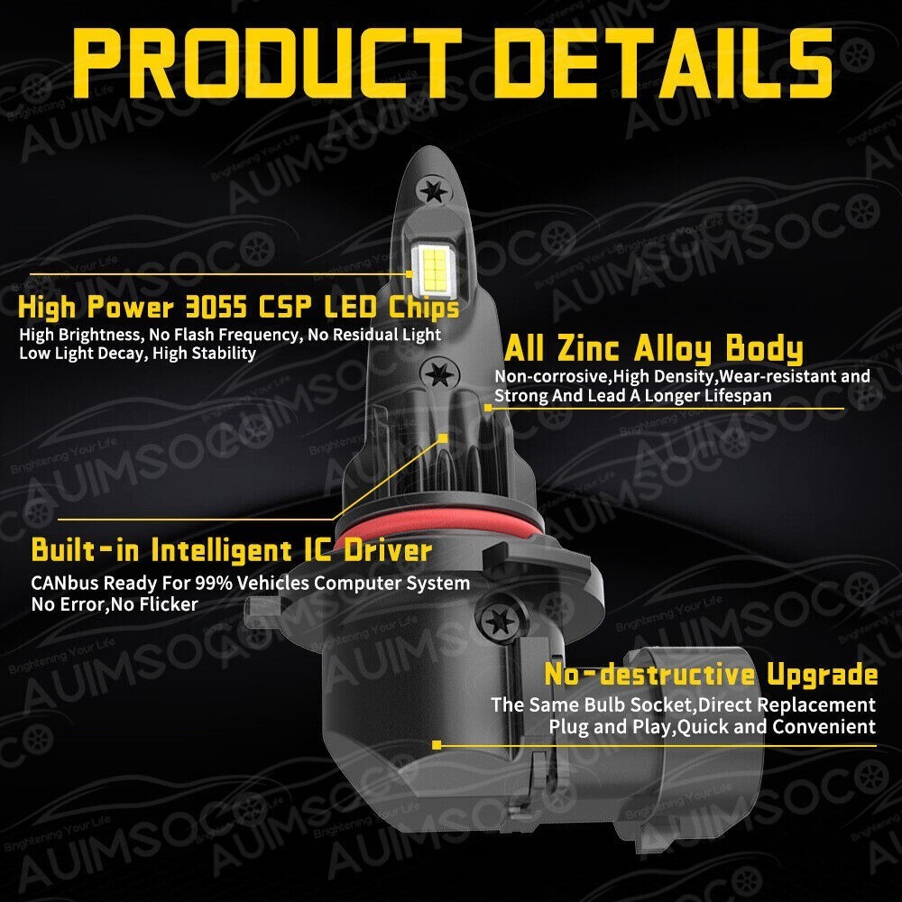 Acura NSX Zanardi Edition 1995-2001 Headlight bulbs Set