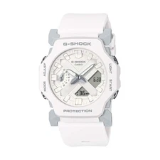 Casio G-SHOCK GA-2300-7AER Men's Analog-Digital Watch - White Resin Strap