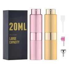 Perfume Travel Refillable Atomizer Bottle: Cologne Spray Mini for Refill - Em...