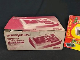 SEGA Saturn Virtua Stick HSS-0136 Scoregames Full Set Console