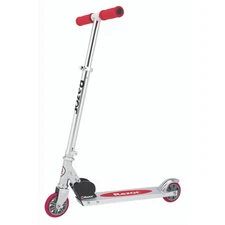 Razor A 2-Wheel Kick Scooter - Red: Steel & Aluminum Frame, Urethane