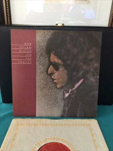 Vintage 1974 Bob Dylan Blood On The Tracks Vinyl LP Columbia Records AL33235