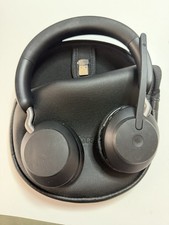Jabra Evolve2 65 Wireless Bluetooth Headset Microsoft Teams - w/ DONGLE  Case
