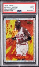 1996 TOPPS SEASON'S BEST #1 MICHAEL JORDAN PSA 9