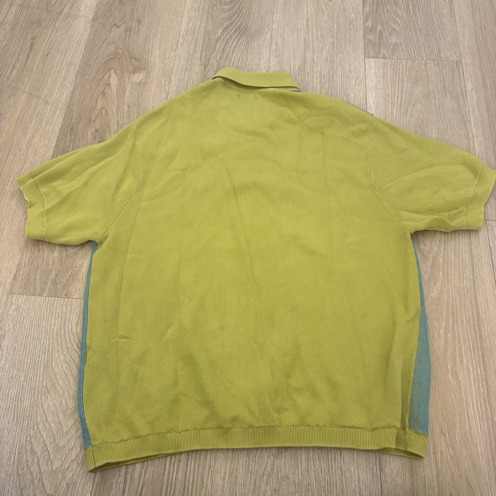 Authentic Supreme Stripe Button Down Polo Dusty L… - image 3