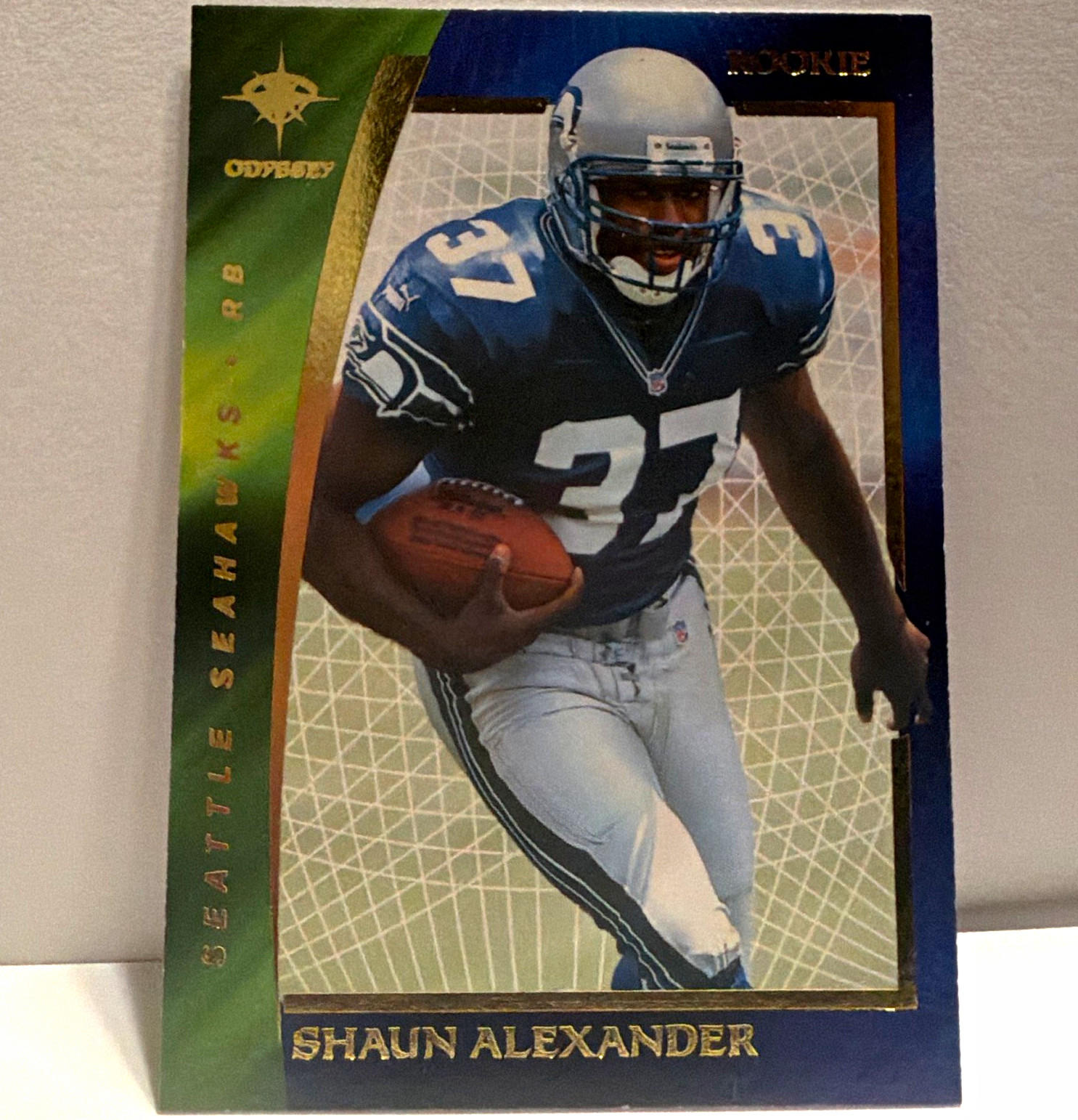 Collector's Edge Odyssey 2000 Shaun Alexander RC #157 /999 Seahawks NFL