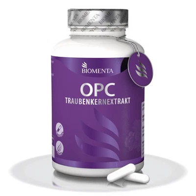[201,51€/1kg] OPC Traubenkernextrakt Proanthocyanidine BIOMENTA 185 St. vegan