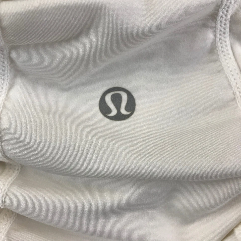 Lululemon Water Bound Hoodie Rash Guard First Edition White Size 4 - Image 4 of 4