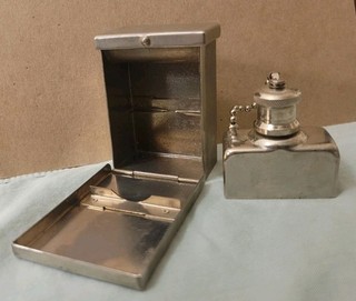 WW II WW2 Army Field Soldier Doctor Medical Pocket Needle Sterilizer MD Pioneer