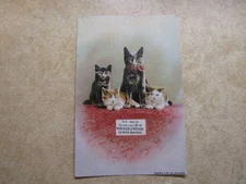 Wheeler & Wilson Sewing Machine -Cats