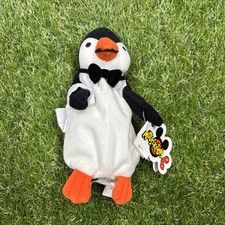 Disney Store Mouseketoys Mary Poppins Waiter Penguin Bean Bag Stuffed Plush