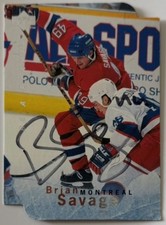BRIAN SAVAGE, 100% AUTHENTIC AUTOGRAPHED 1996 