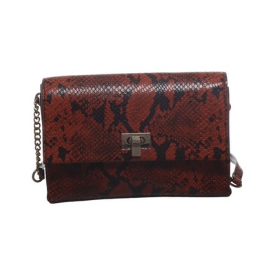 C&A, Umhängetasche, Damen, Polyester/Polyurethan, Rot/Schwarz #BMB