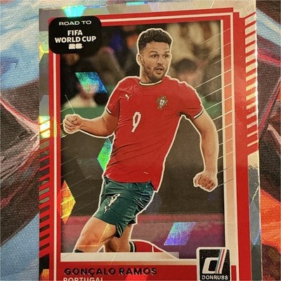 2025-26 Donruss Road to FIFA WC Goncalo Ramos Cracked ice holo #95 Portugal