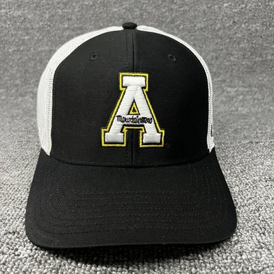 '47 Brand Appalachian State Mountaineers Trucker Snapback Black White Hat