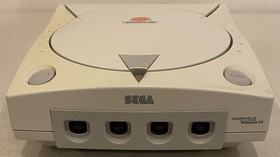 1999 SEGA DREAMCAST CONSOLE HKT-3020 LAUCH EDITION WHITE NTSC CIB TESTED WORKS D