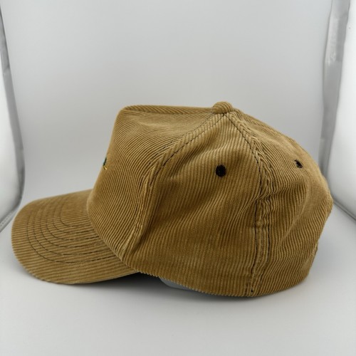 Vintage Corduroy Embroidered Mallard Duck Hat Hunting Snapback Cap 90s Y2K - Picture 5 of 13