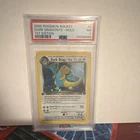 Dark Dragonite 5/82 PSA 7 (2000) Team Rocket 1st Edition Holo Pokemon TCG