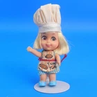 Vintage Liddle Kiddles SIZZLY FRIDDLE DOLL Outfit Shoes Chef's Hat Mattel 1960s