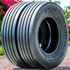 2 Tires Cargo Max Rt809 All Steel St 23580r16 Load H 16 Ply Trailer